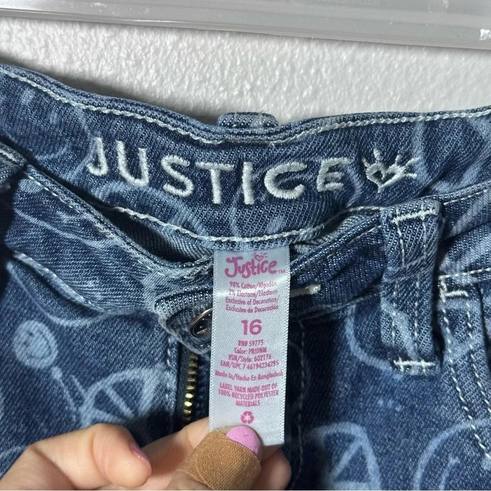 Justice trendy denim